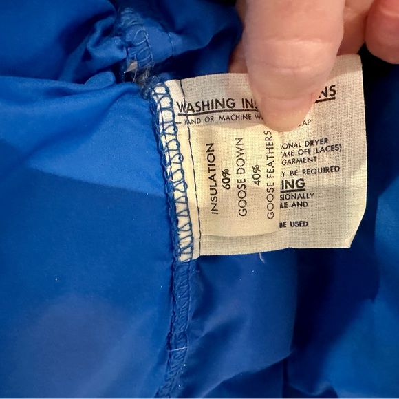 VINTAGE Schott NYC 1970s Sportswear Down Et Plume Puffer Vest - Picture 8 of 8